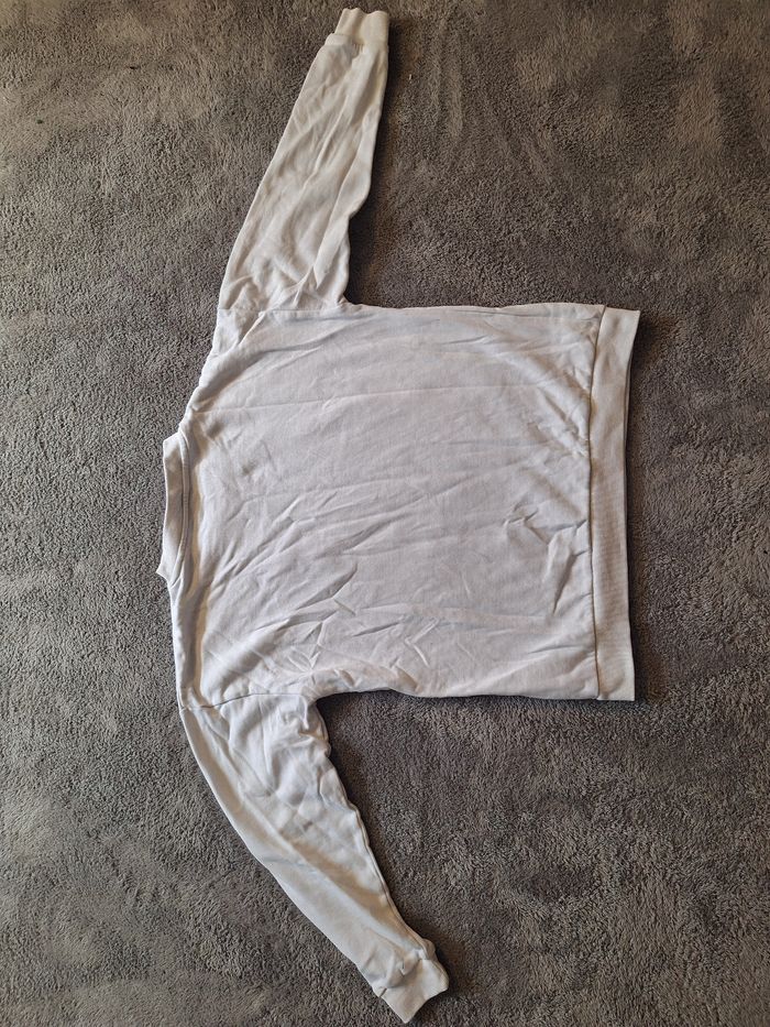 Pull blanc - photo numéro 3