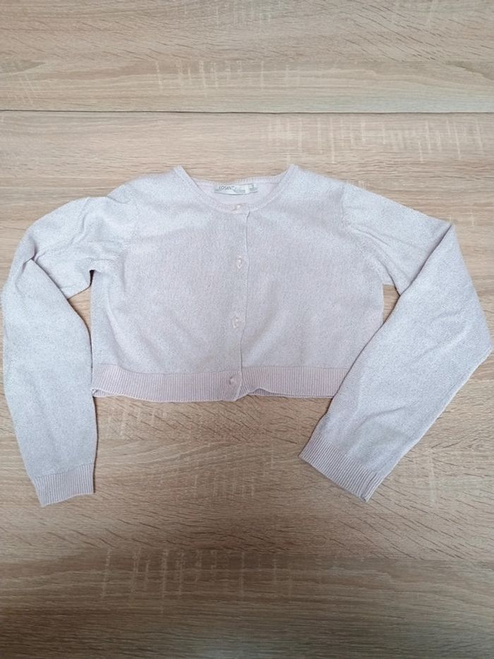 Gilet boléro taille 7 ans