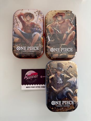 One piece mini tin 02 OP-13 FR artset 