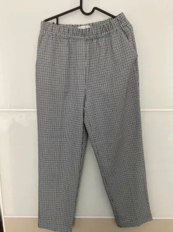 Pantalon fluide droit  bleu