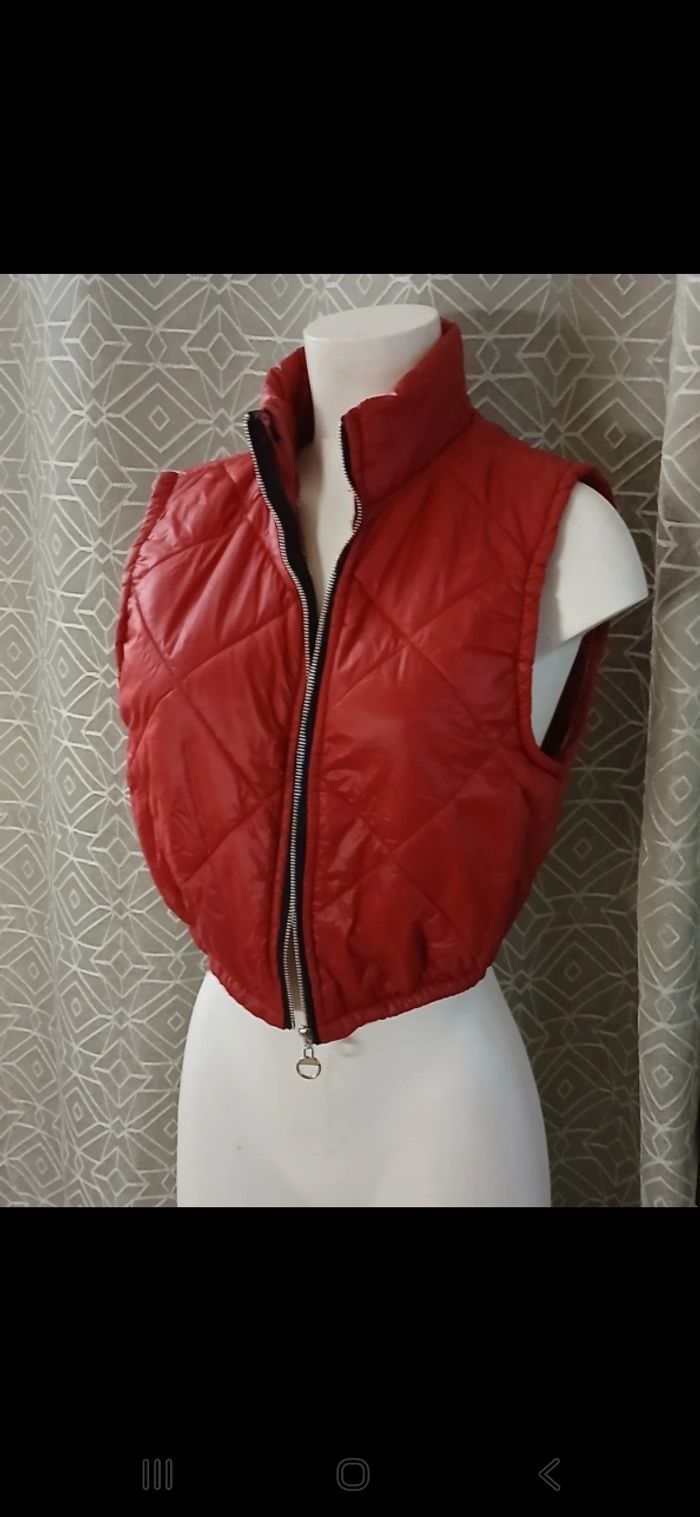 Belle petite doudoune sans manches - photo numéro 4