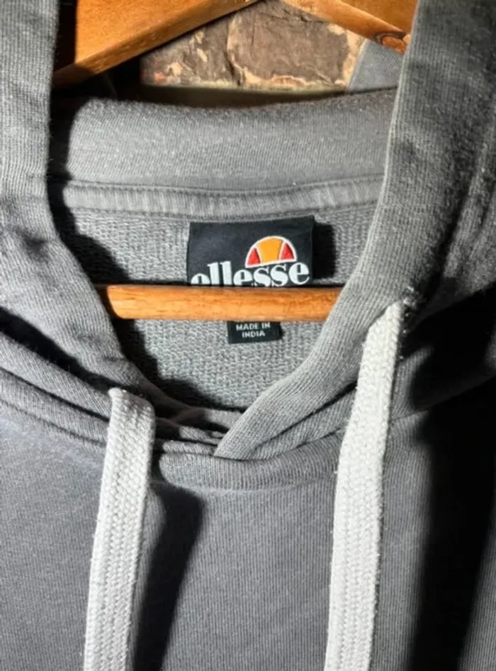 Sweat à capuche gris foncé Ellesse - photo numéro 18