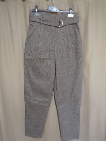 Pantalon taille haute