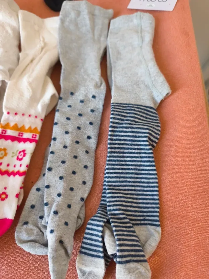 Lot de collants 0-12 mois - photo numéro 3
