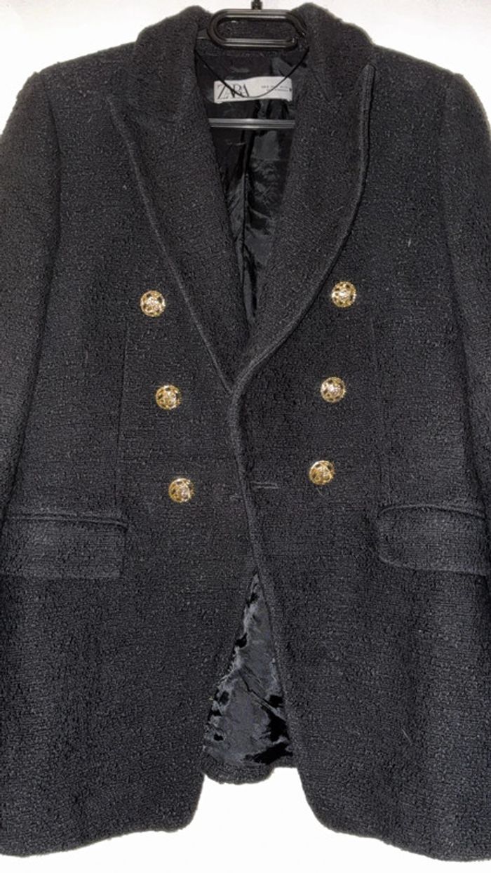 Veste Zara noir - photo numéro 3