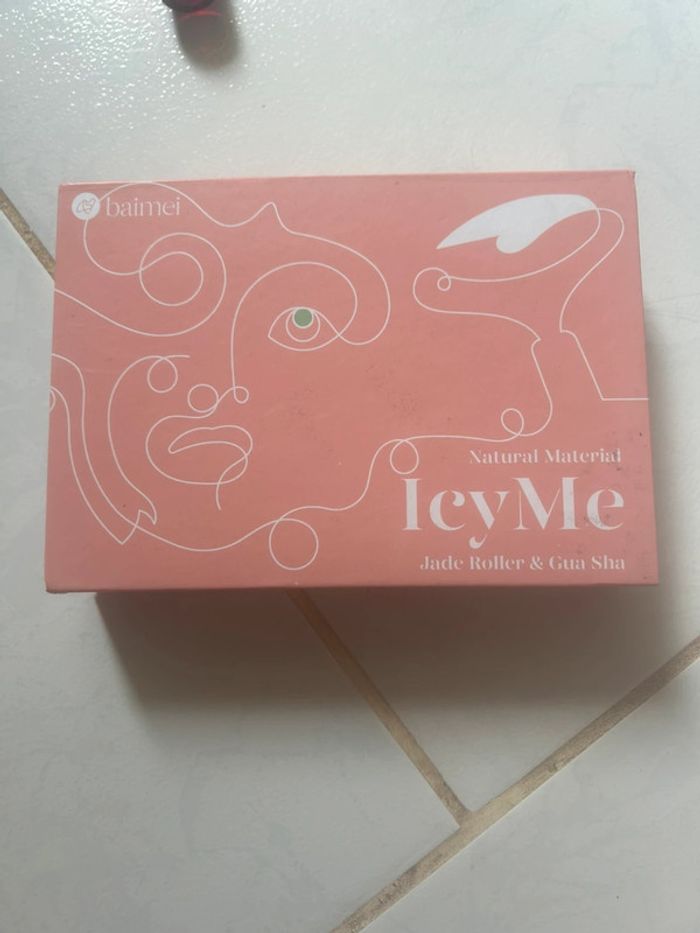 Coffret massage quartz rose