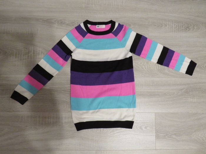 Pull robe HM fille 10 ans
