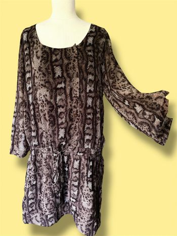 Robe imprimé serpent Manoukian