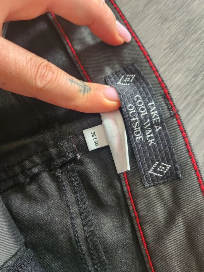 Pantalon street one ciré - photo numéro 4