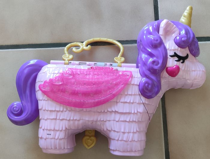 Polly Pocket Coffret Licorne en Fête Pinata