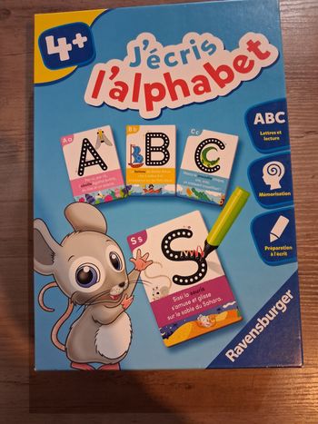 J'écris l'alphabet ravensburger 