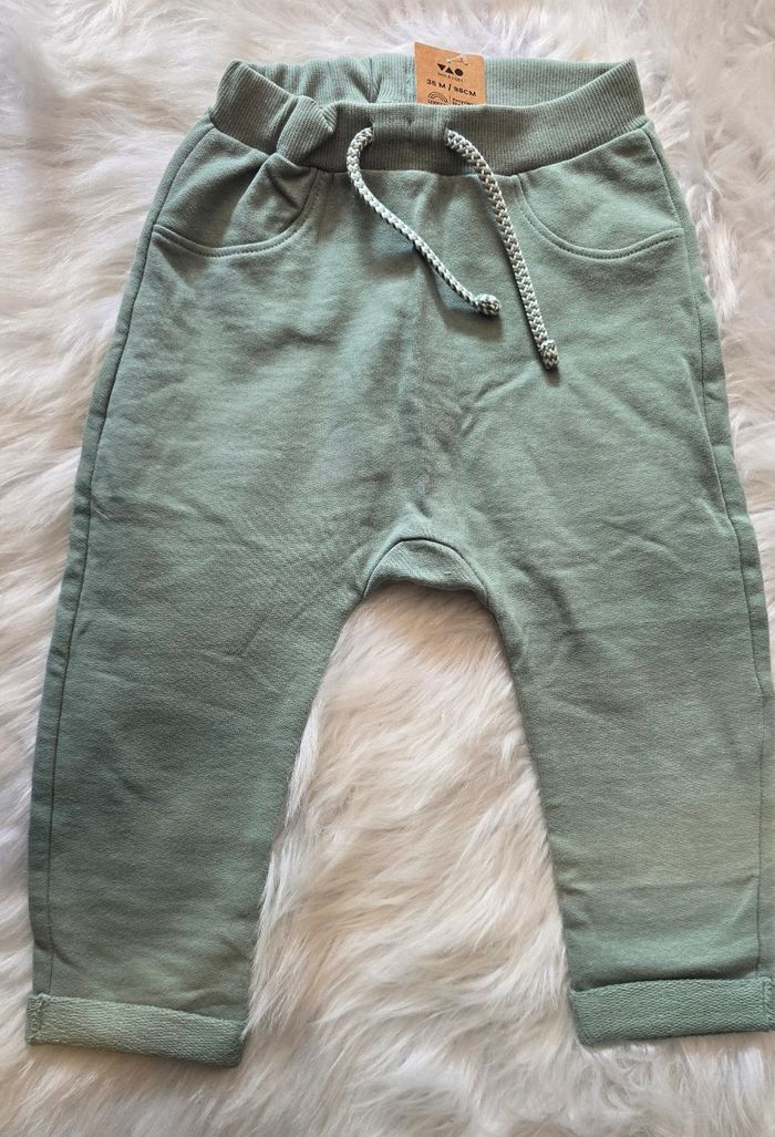 NEUFS (non portés) 🏷🏷💙🤩😍Ensemble teeshirt mc et pantalon 36mois garçon) - photo numéro 5