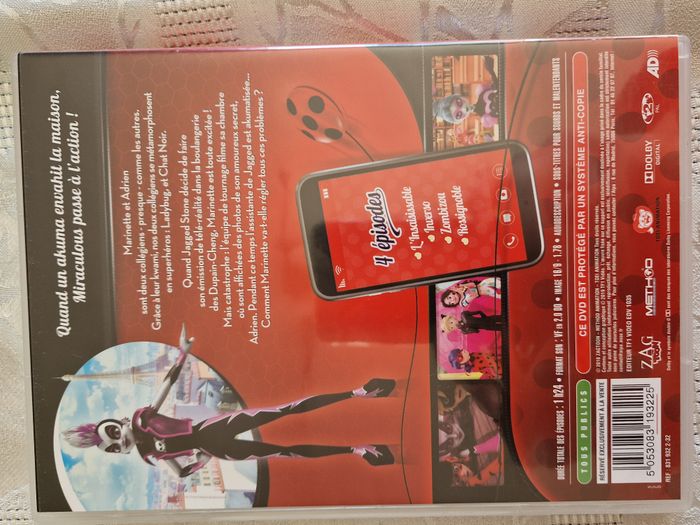 lot de 4 DVD Miraculous - photo numéro 10