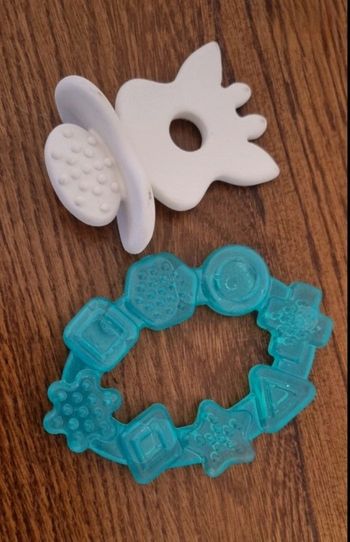 Lot de 2 anneaux de dentition