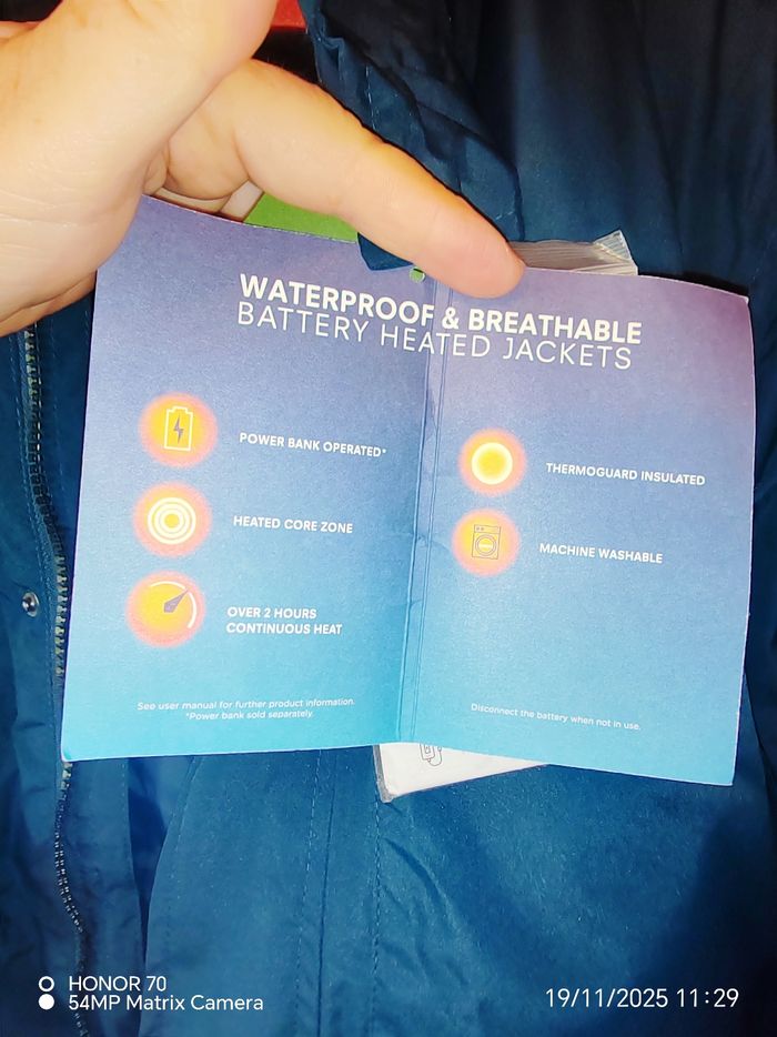 Parka chauffante impermeable et chaude - photo numéro 6