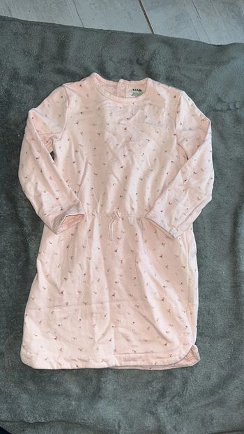 Robe coton bio imprimé fleuri Kiabi