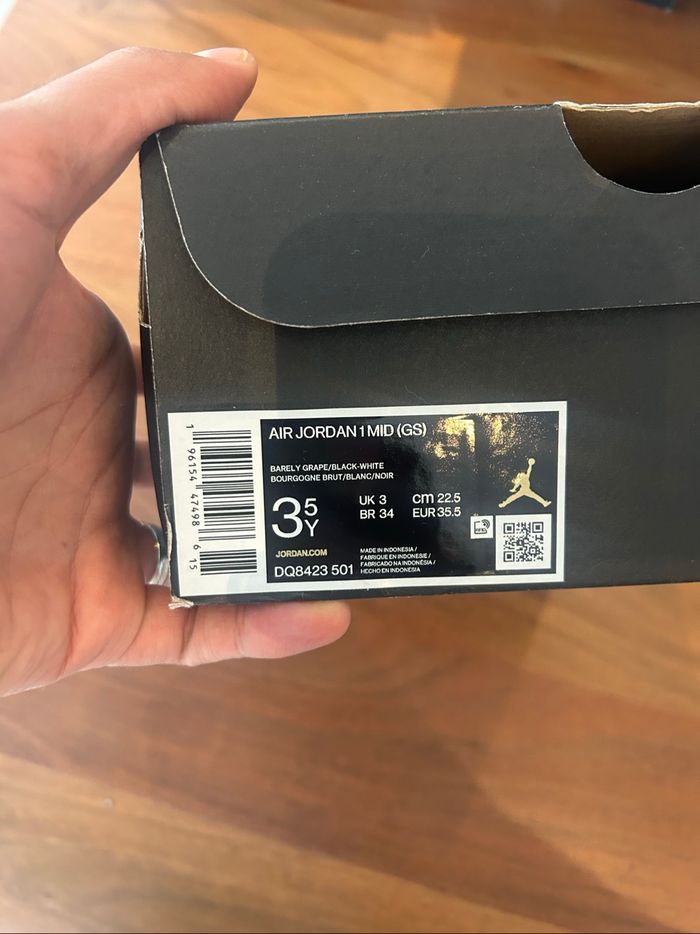 Jordan 1 taille 35.5 - photo numéro 4