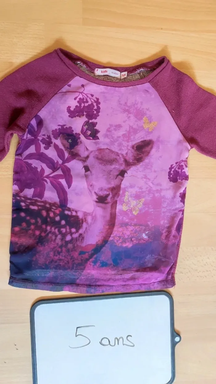 T-shirt taille 5 ans