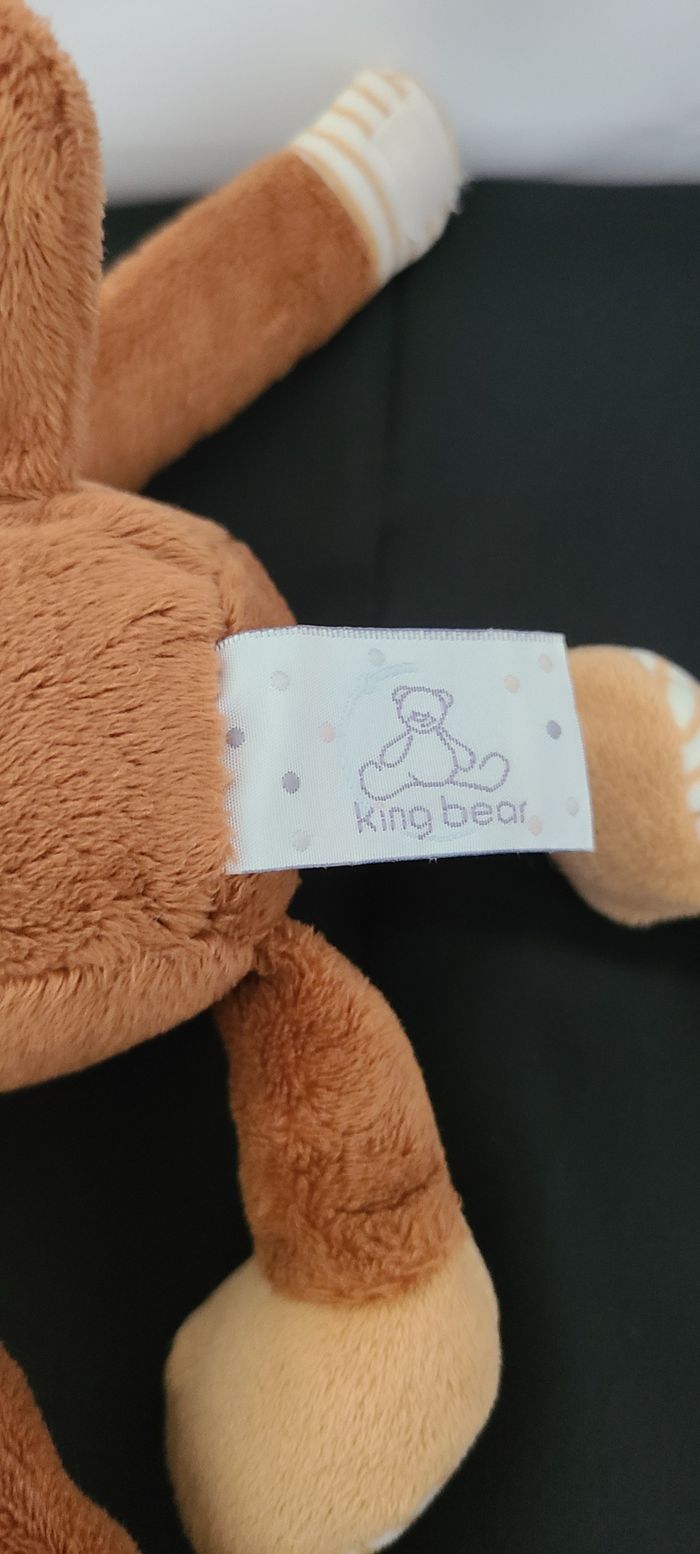 peluche singe king bear - photo numéro 3