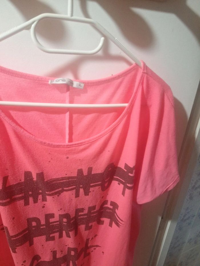 #Tee-shirt rose - photo numéro 4