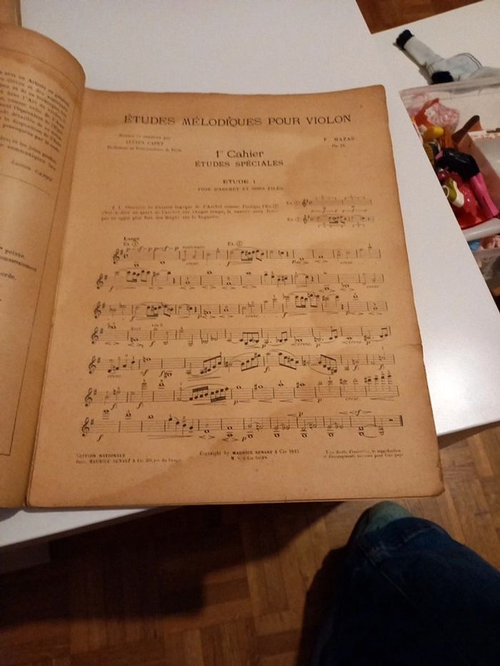 Violon - Mazas études speciales - photo numéro 2