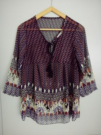 Blouse à motifs t38/40