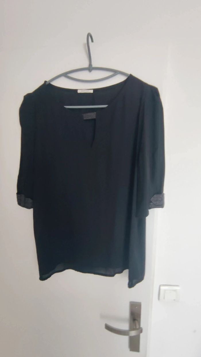 Blouse femme noir taille 42 Promod - photo numéro 18