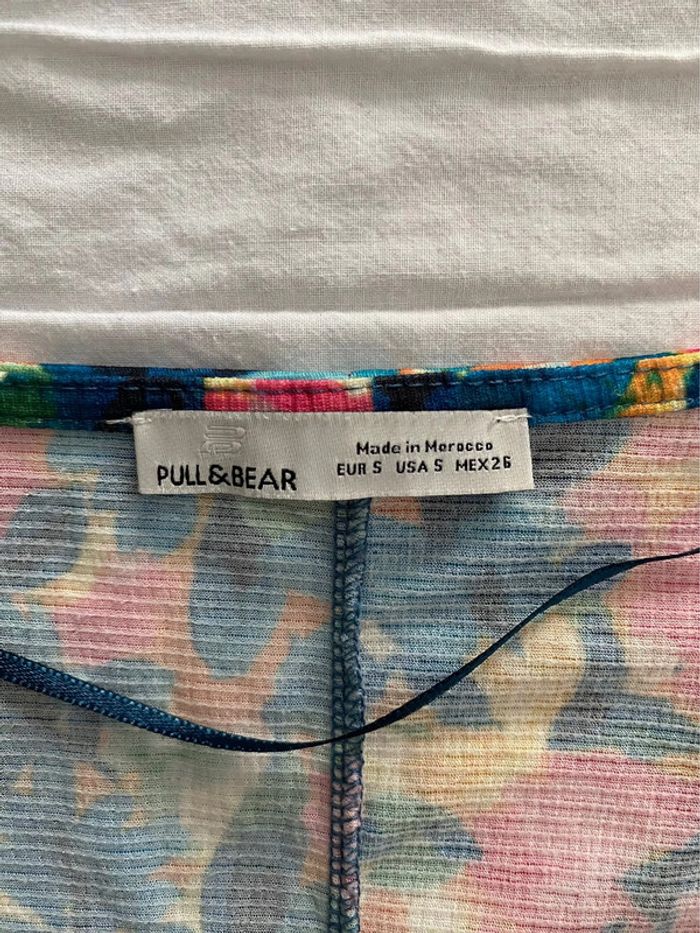 🌸 Robe courte fleurie Pull & Bear – Taille 36 🌿 - photo numéro 3