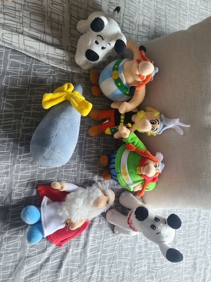 Collection peluche asterix