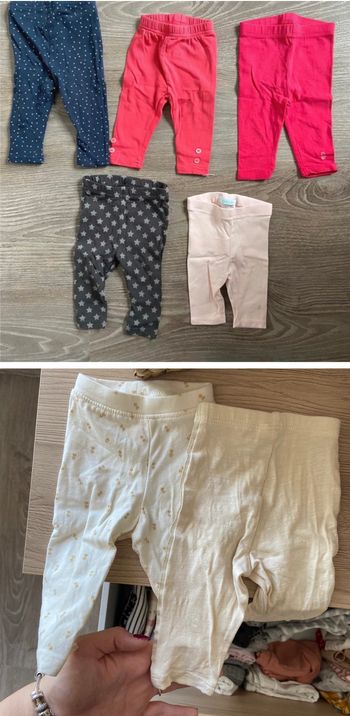 Lot leggings 3 mois
