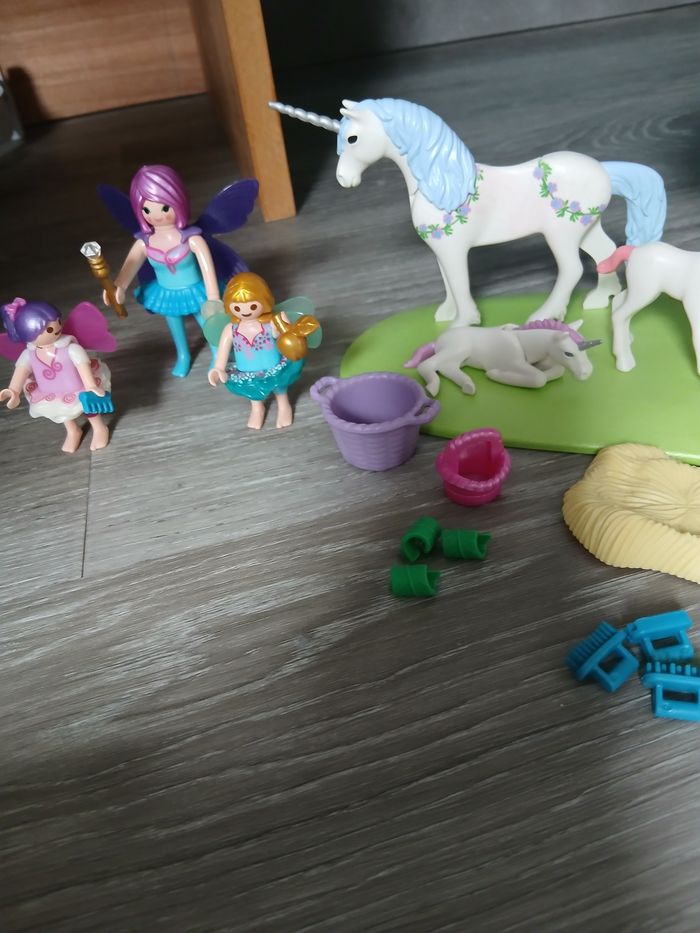 Playmobil 6055 centre de soins licornes - photo numéro 3