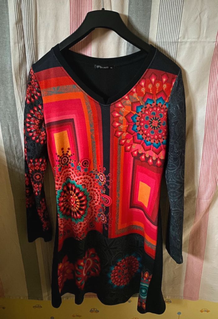 Robe imitation desigual