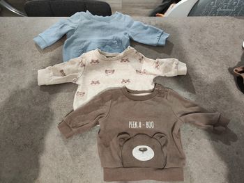 Lot de pull sweat