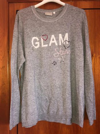 Pull gris Glam 40
