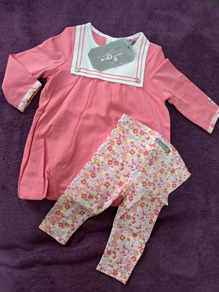 Ensemble bébé fille 3 mois