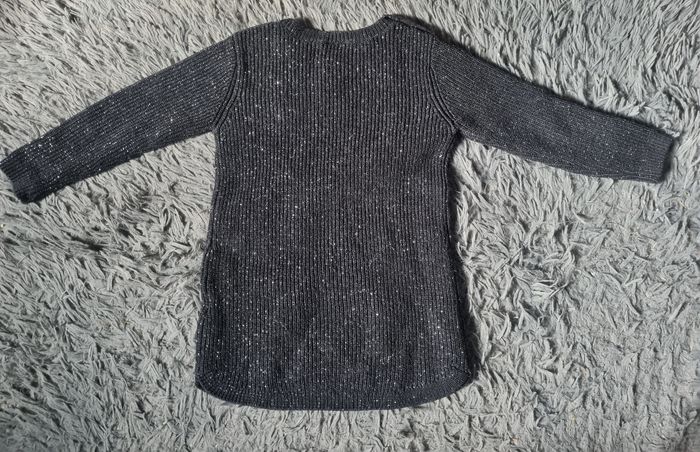 Robe noir pailleté à manches longues 2ans - photo numéro 4