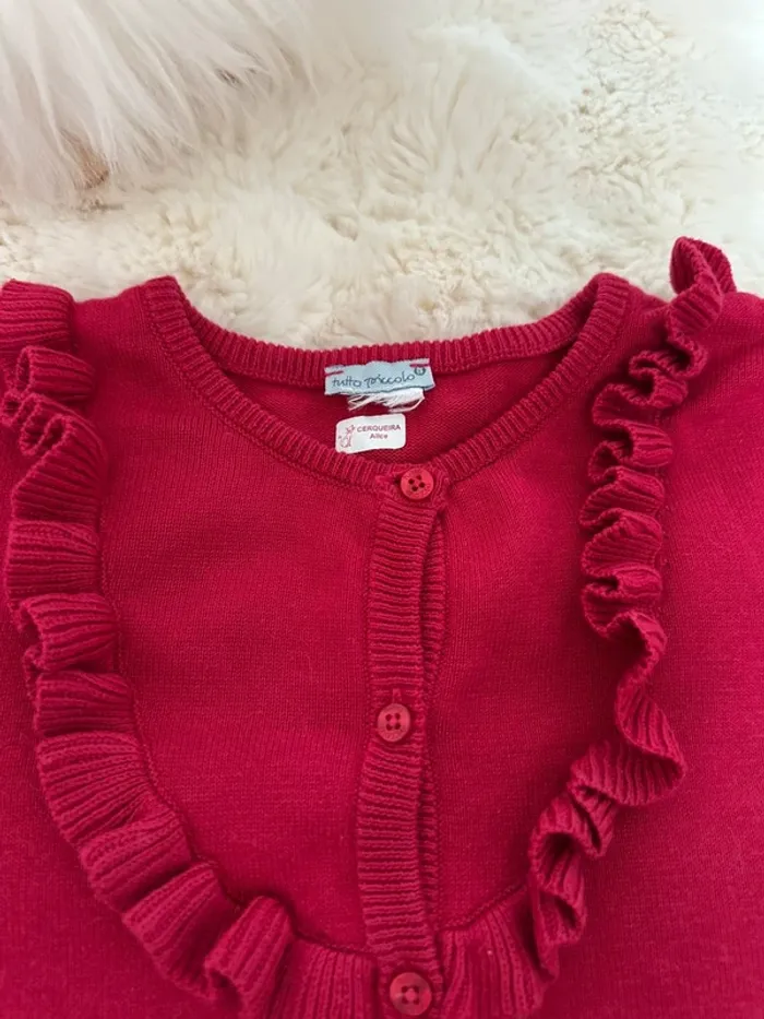 Gilet rose avec chaussettes - photo numéro 6