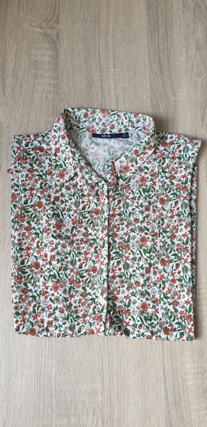 Blouse fleurie