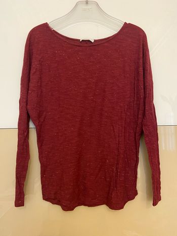T-shirt bordeaux M