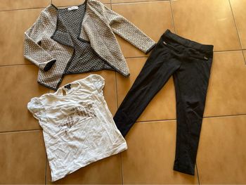 Ensemble 3 pièces fille 4 ans