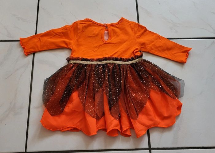 Robe citrouille bébé - photo numéro 2