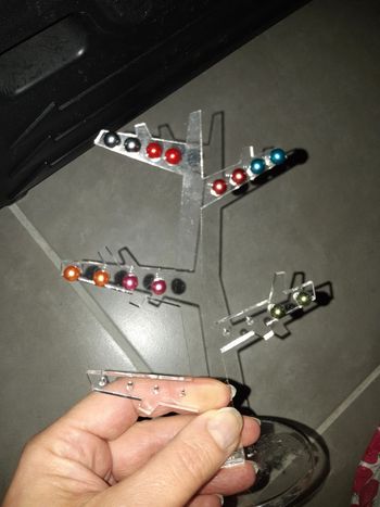 7 paires perles clous d oreilles