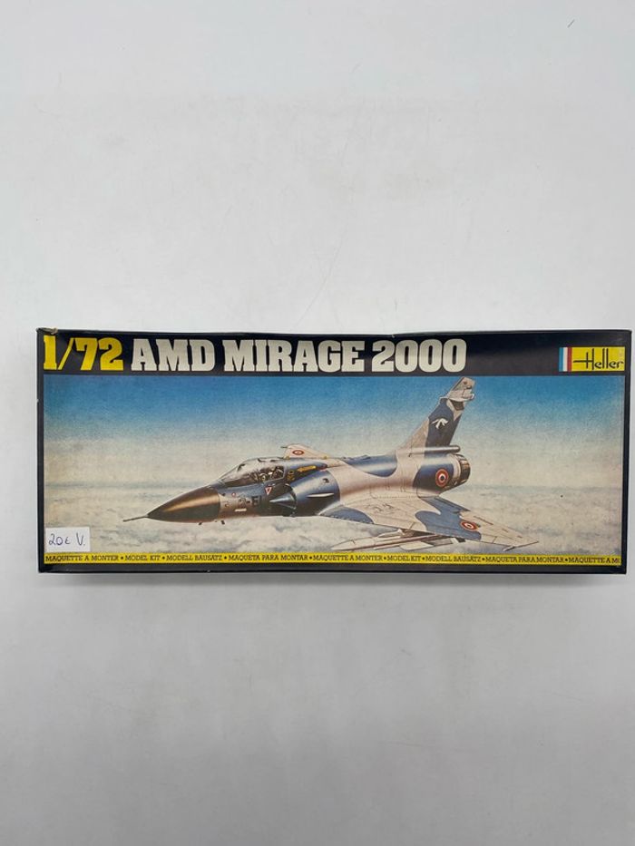 Maquette Heller AMD Mirage 2000
