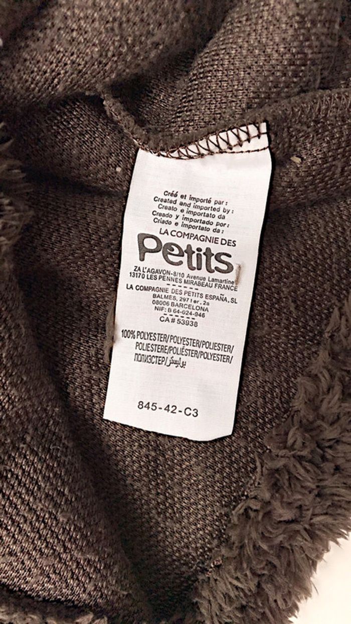 Gilet chaud bébé 3 mois la compagnie des petits - photo numéro 5