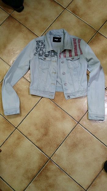 Veste en jeans bleu clair Jennyfer taille XS