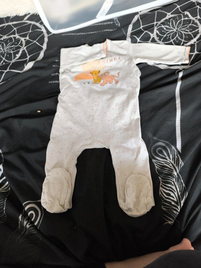 Pyjama fin roi lion