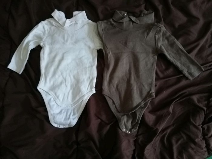 Lot de 2 bodies garçon