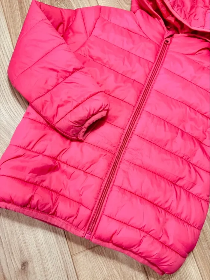 Taille 4 ans doudoune fine fille Gemo rose fuchsia 🩷 - photo numéro 3