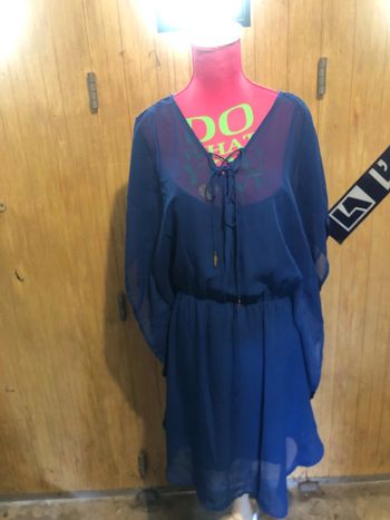 Robe bleue