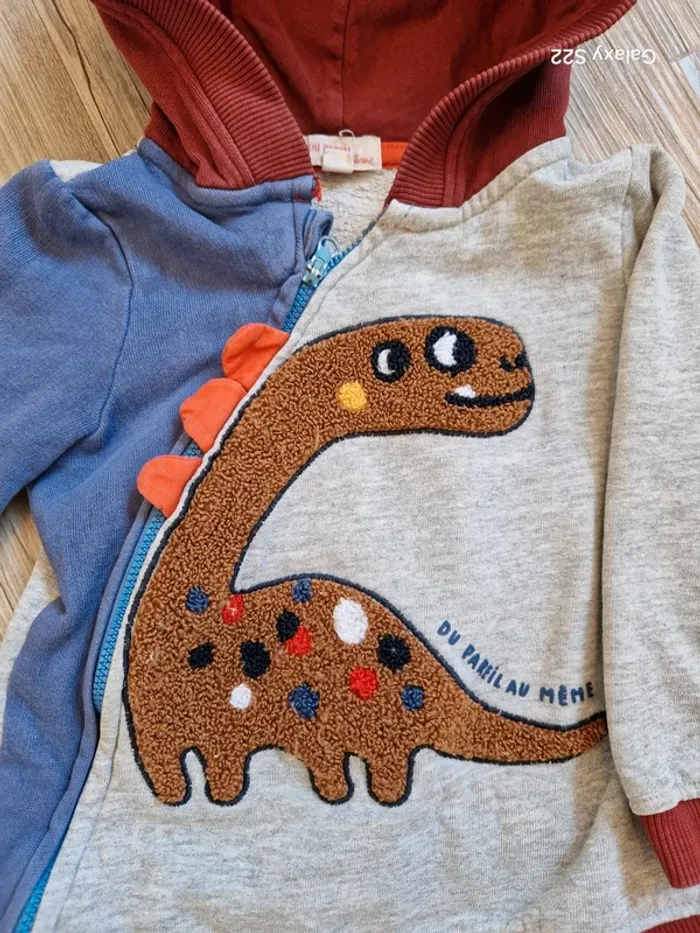 Veste zippée à capuche DPAM - photo numéro 2